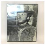 1989 CLINT EASTWOOD BLACK & WHITE POSTER