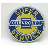CHEVROLET SUPER SERVICE SIGN 12'