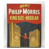 ORIGINAL PHILIP MORRIS CIGARETTE ADVERTISING SIGN