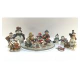 WINTER FIGURINES, SNOWMEN
