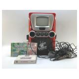 THE VOICE KARAOKE MACHINE WITH CDS, MICS