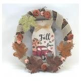 FALL IN LOVE WREATH 17'