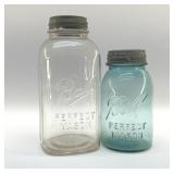 PAIR OF PERFECT MASON BALL JARS