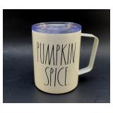 RAE DUNN INSULATED COFFEE, MUG, PUMPKIN SPICE
