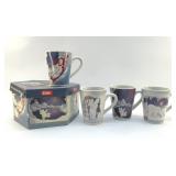 COCA-COLA STONEWARE MUGS