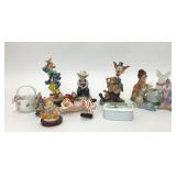 ASSORTED CLOWN, FIGURINES, AND OTHERS