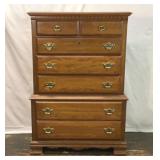 KINCAID SOLID WOOD HIGHBOY DRESSER