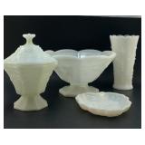 1960S MILK GLASS ASSORTMENT