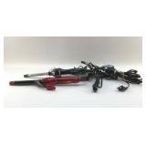 4 CURLING IRONS UNTESTED