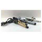 CURLING IRONS AND FLAT IRON UNTESTED
