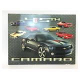 45TH CAMARO METAL SIGN