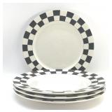 4 SIGNATURE DINNER PLATES