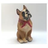 BOXER DOG WITH RED BANDANNA 10'
