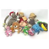 ASSORTED LOT STUFFED ANIMALS, KIDS TOYS
