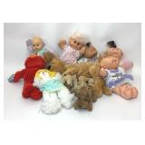 ASSORTED CHILDRENS DOLLS STUFFED ANIMALS