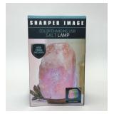 SHARPER IMAGE COLOR CHANGING USB SALT LAMP