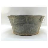 ALL GALVANIZED WASH TUB