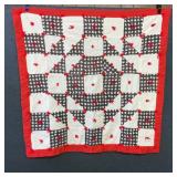 HOLE IN THE BARN DOOR BABY QUILT