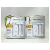 2 LEGRAND IN WALL TV CONNECTION KIT