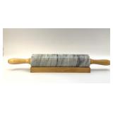 MARBLE PASTRY, ROLLING PIN