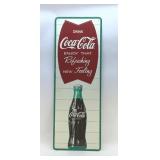 LARGE COCA-COLA METAL SIGN 2006 LTD ED 1000