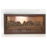COPPERCRAFT GUILD 3D LAST SUPPER WALL ART