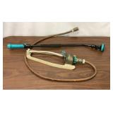 YARD SPRINKLER AND WAND SPRINKLER
