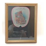 VTG FRAMED GRAND OLE OPRY HAND FAN RYMAN