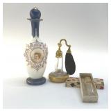 EARLY ANTIQUE PERFUME BOTTLES DeVILBISS
