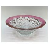 TIFFIN, WILLIAMSBURG, RUBY, FLASH STARBURST BOWL