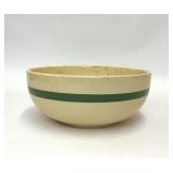 VTG WATT POTTERY #73 BOWL GREEN STRIPE