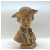 YOUNG BOY IN TRICORN HAT BUST 14"