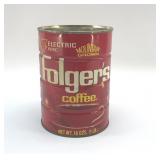 OLD FOLGERS COFFEE TIN