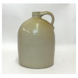 ANTIQUE SALT GLAZED STONEWARE JUG