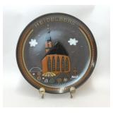 KMK MANUELL POTTERY HEIDELBERG WALL PLATE