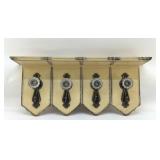 FARMHOUSE DOOR KNOB, COAT RACK