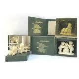 3 DEPARTMENT 56 SNOW BABY SETS
