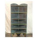 FOLK ART  CORNER SHELF
