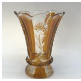 BOHEMIAN FLOWER VASE 6"