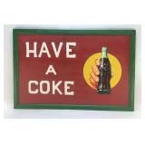 HAVE A COKE PAINTED SIGN