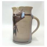 PINK GLAZE STUDIO POTTERY PITCHER