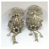 PERUVIAN TUPU BROOCH AND PENDANT