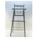 ANTIQUE DOLL HIGHCHAIR 28"