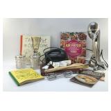 COOKBOOKS AND KITCHENWARE