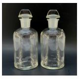 1960S PYREX LABORATORY REAGENT BOTTLES