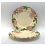 2 FRANCISCAN PLATES