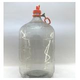 5 GALLON CLEAR GLASS CARBOY BOTTLE