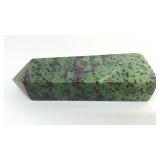 RUBY IN SMARAGDITE QUARTZ CRYSTAL