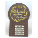 SCHWANï¿½S DELICIOUS ICE CREAM MENU BOARD 1960ï¿½s