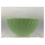 FIRE KING JADEITE SWIRL BOWL 8"